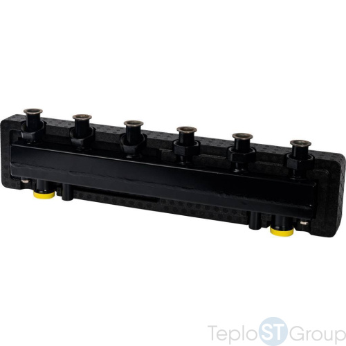 Stout SDG-0018 Стальной распределительный коллектор 3 отопительных контура с гидравлическим разделителем DN 25 - купить оптом с доставкой по России фото 3