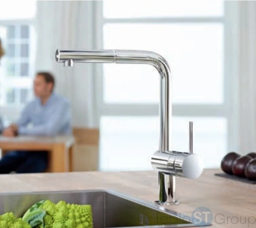 Смеситель для кухни Grohe Minta 32168000 - купить оптом у дилера TeploSTGroup по всей России ✅ ☎ 8 (800) 600-96-13 фото 6