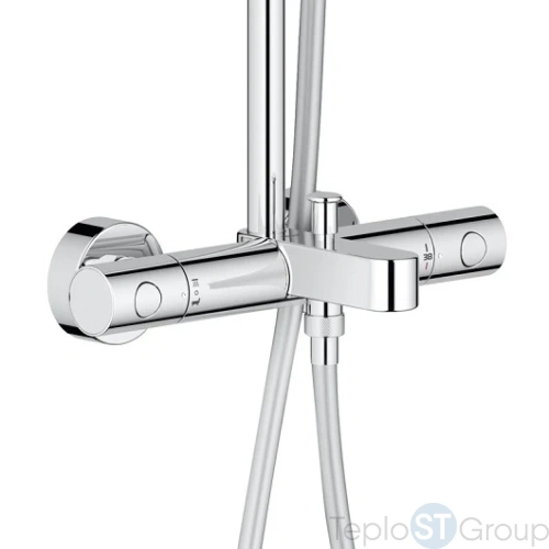 Душевая система с термостатом для ванны Grohe Euphoria 27475001 - купить оптом у дилера TeploSTGroup по всей России ✅ ☎ 8 (800) 600-96-13 фото 7