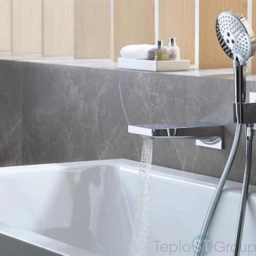 Излив для ванны Hansgrohe Metropol 32543000 хром - купить с доставкой по России фото 5