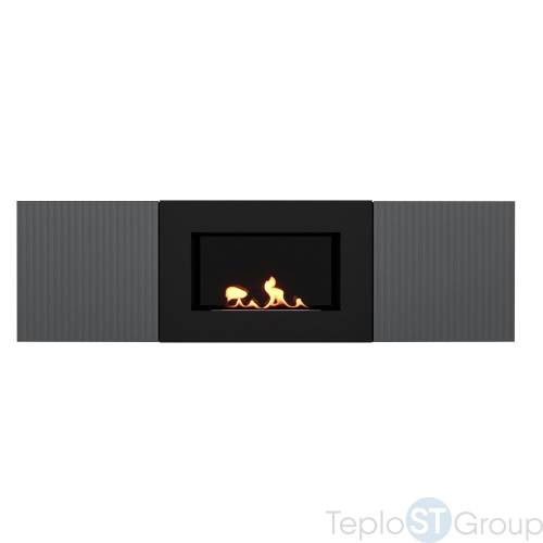 Тумба с биокамином Firelight BFP/P-1400L графит - купить оптом с доставкой по России фото 7