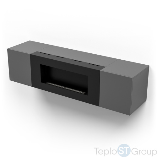 Тумба с биокамином Firelight BFP-P1600 графит - купить оптом с доставкой по России фото 8