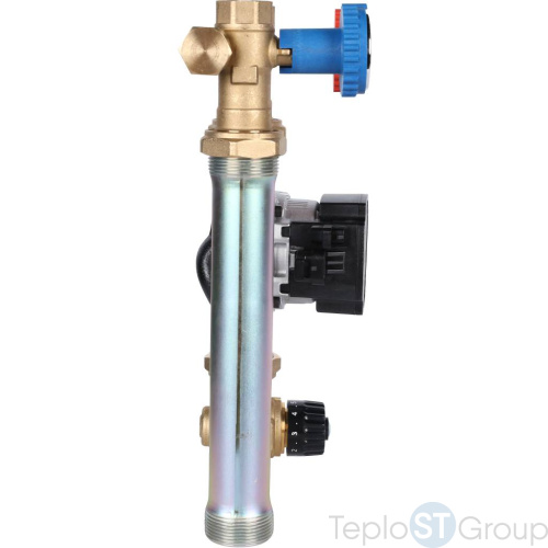 Stout SDG-0002 Насосная группа с термостатическим смесительным клапаном 1"с насосом Grundfos UPM3 Hybrid 25-70 - купить с доставкой по России фото 3