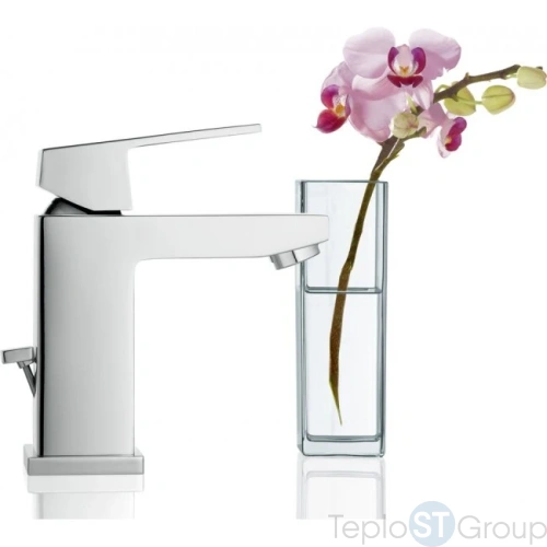 Смеситель для раковины Grohe Eurocube 2312700E - купить оптом у дилера TeploSTGroup по всей России ✅ ☎ 8 (800) 600-96-13 фото 4