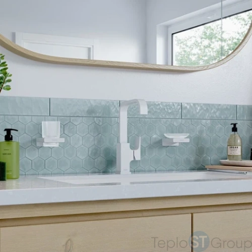 Мыльница Hansgrohe AddStoris 41746700 матовый белый - купить с доставкой по России фото 2