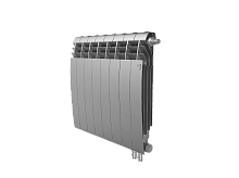 Радиатор Royal Thermo BiLiner 500 /Silver Satin VR - 8 секц.