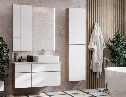 Зеркало Акватон Мишель 57x101 1A253902MIX40 с подсветкой - купить оптом с доставкой по России фото 2