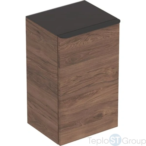 Шкафчик Geberit Smyle Square 36 500.359.JR.1 правый, с одной дверцей, пекан - купить оптом с доставкой по России
