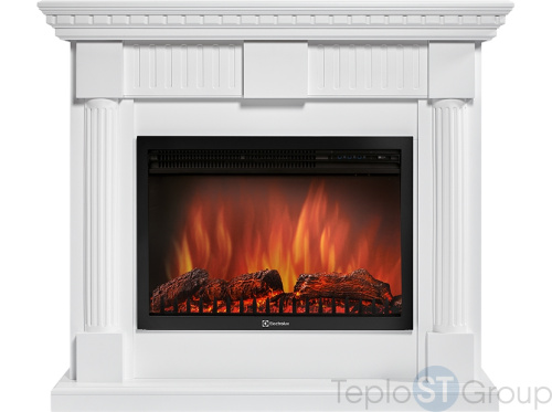 Портал Firelight Colonna 30U (угловой) белый - купить оптом с доставкой по России
