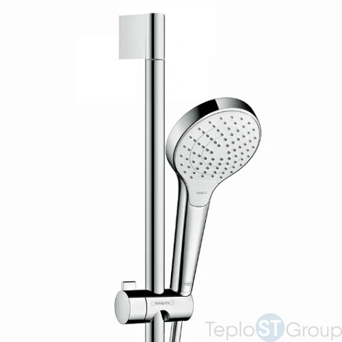 Душевой гарнитур Hansgrohe Croma Select 26566400 хром - купить оптом у дилера TeploSTGroup по всей России ✅ ☎ 8 (800) 600-96-13 фото 2