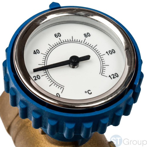 Stout SDG-0001 Насосная группа с прямым контуром 1 1/4" с насосом Grundfos UPSO 32-65 в теплоизоляции DN 32 - купить оптом с доставкой по России фото 7
