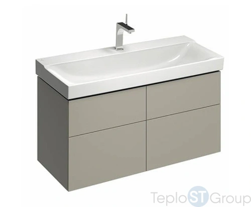 Раковина Geberit Xeno² 90x48 500.531.01.1 - купить оптом у дилера TeploSTGroup по всей России ✅ ☎ 8 (800) 600-96-13 фото 2