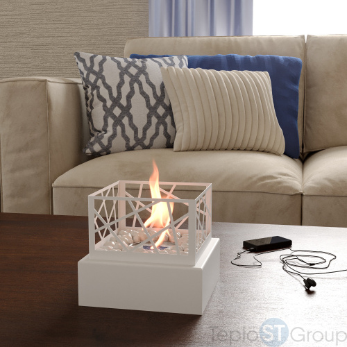 Биокамин Firelight BFP-T185BFW Bonfire White - купить оптом с доставкой по России фото 3