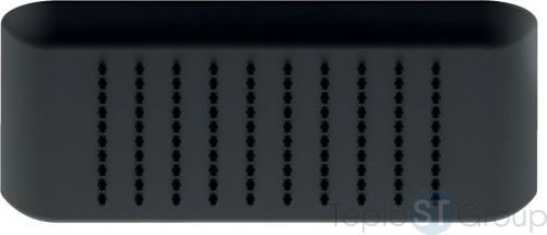 Верхний душ Nobili 24 см AD139/122BM Velvet black - купить оптом с доставкой по России