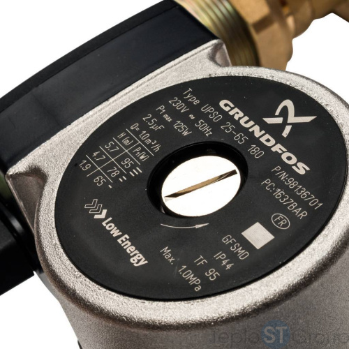 Stout SDG-0001 Насосная группа с прямым контуром 1" с насосом Grundfos UPSO 25-65 в теплоизоляции - купить с доставкой по России фото 10