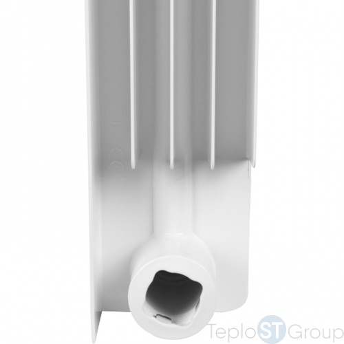 Радиатор биметаллический STOUT STYLE 350 10 секций боковое подключение (белый RAL 9010) фото 11